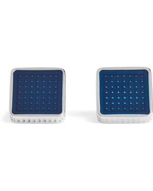 Tateossian Giza Ice Cufflinks - Blue