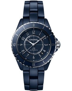 CHANEL Ceramic And Steel J12 Caliber 12.1 Watch - Blue