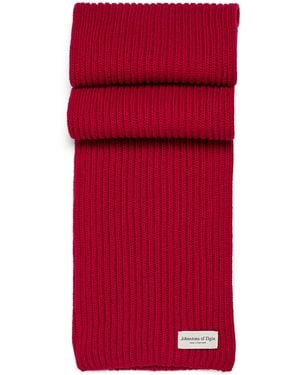 Johnstons of Elgin Cashmere Lovat Scarf - Red