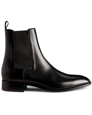 Christian Louboutin Samson Leather Chelsea Boots - Black