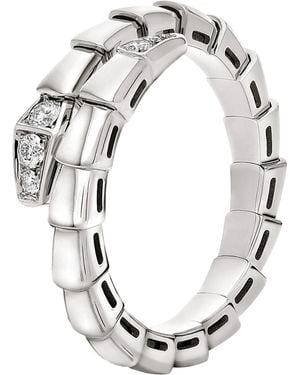 BVLGARI And Diamond Serpenti Viper Ring - Metallic
