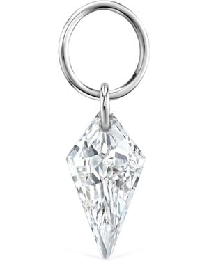 Maria Tash Silhouette Diamond Charm - Metallic