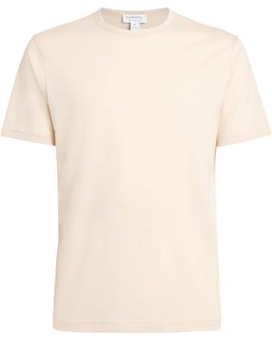 Sunspel Supima Cotton Classic T-Shirt - White