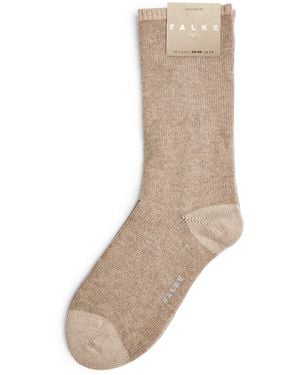 FALKE No.1 Cashmere Socks - Natural