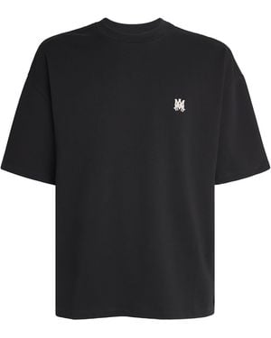 Amiri Cotton Logo Skater T-Shirt - Black