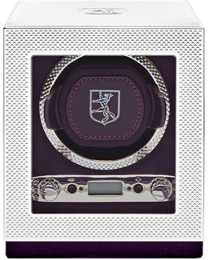 Wolf Single Watch Winder - Metallic