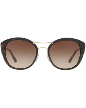 Burberry Round Sunglasses - Brown