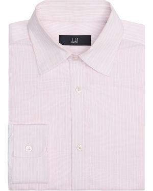 dunhill Cotton Stripe Shirt - Pink