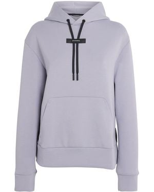 On Shoes Cott-Blend Focus Tech Hoodie - Blue