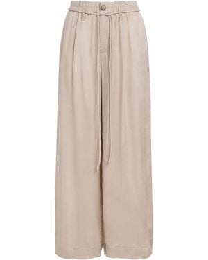 Lauren Manoogian Sanded Wide-Leg Pants - Natural