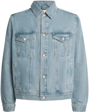 Samsøe & Samsøe Organic Cotton Denim Jacket - Blue