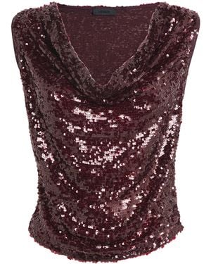 LAPOINTE Sequinned Top - Purple