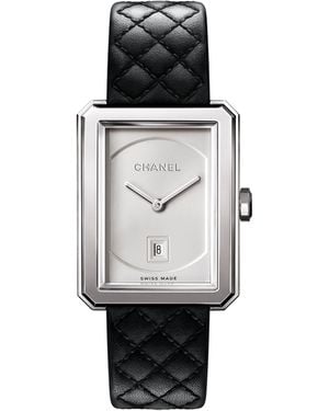 CHANEL Medium Steel Boy·Friend Watch - Grey