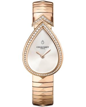 Chaumet Rose And Diamond Joséphine Aigrette Watch - Metallic