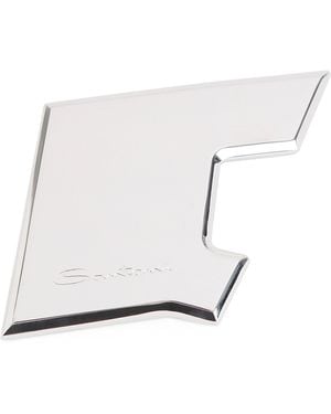 Santoni Double Buckle - White