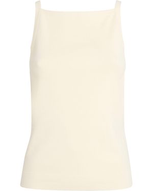 JOSEPH Rib-Knit Tank Top - Natural