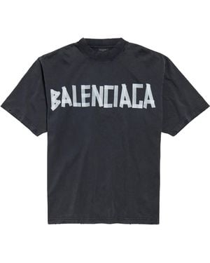 Balenciaga Business T-Shirt in Black for Men | Lyst