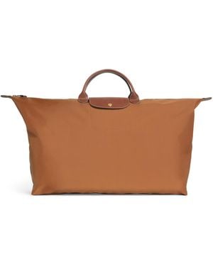 Longchamp Extra Large Le Pliage Original Travel Bag - Brown