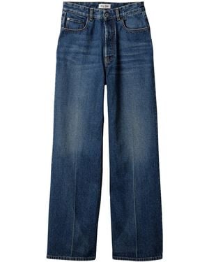 Miu Miu Flared Jeans - Blue