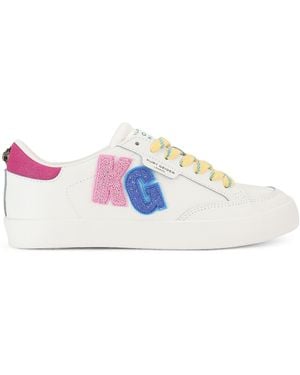 Kurt Geiger Leather London Kg Trainers - White