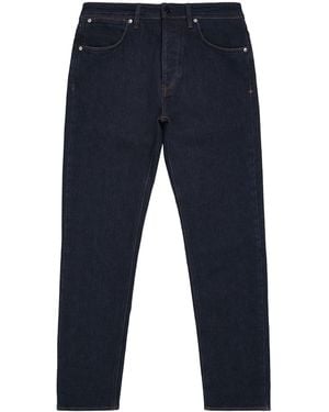 Stone Island Stretch Denim-Rinsed Slim Jeans - Blue