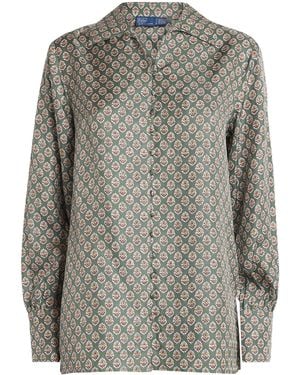Polo Ralph Lauren Silk Floral Shirt - Grey