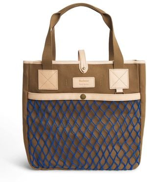 Barbour X Paul Smith Loves Tote Bag - Natural