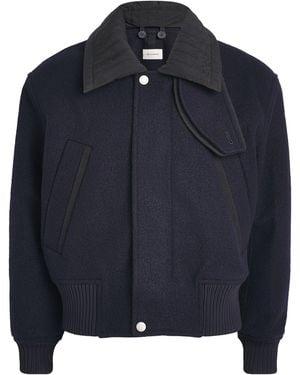 Craig Green Wool Flight Jacket - Blue