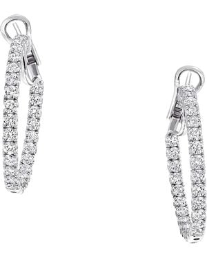 Graff And Diamond Classic Earrings - White