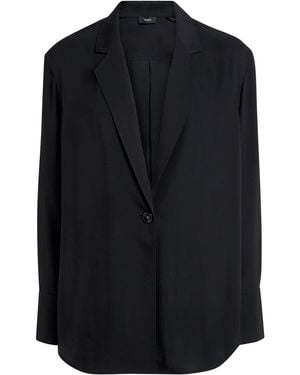 Theory Airy Blazer - Blue