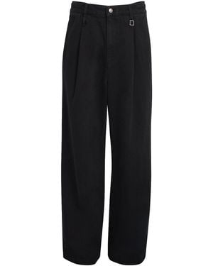WOOYOUNGMI Wide-Leg Jeans - Black