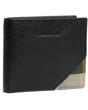 Barbour Leather Tabert Wallet - Black
