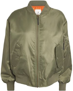 Anine Bing Leon Bomber Jacket - Green