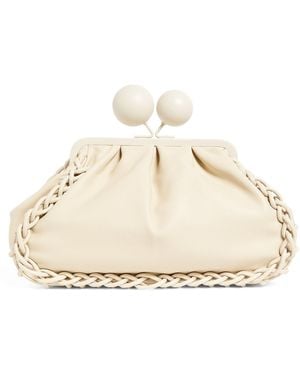 Weekend by Maxmara Medium Nappa Leather Pasticcino Bag - Natural