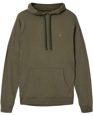 AllSaints Brace Over-The-Head Hoodie - Green