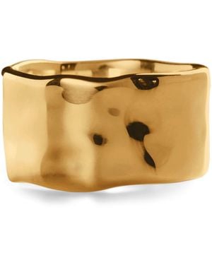 Monica Vinader Vermeil Siren Me Bold Ring - Natural