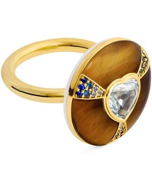 Emily P. Wheeler And Mixed Stone Balance Ring - Metallic