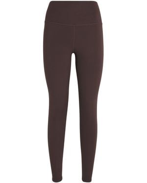 Varley Freesoft High-Rise Sports Leggings - Brown