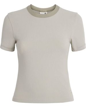On Shoes X Zendaya And Law Roach All-Day Ribbed T-Shirt - Grey