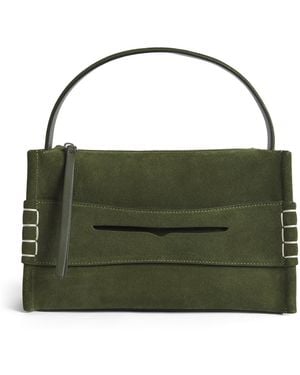 JW Anderson Leather Loafer Cross-Body Bag - Green