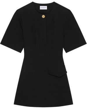 Givenchy Cocoon Mini Dress - Black