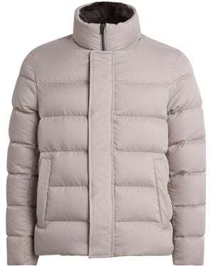 Herno Down Quilted Puffer Jacket - Grey