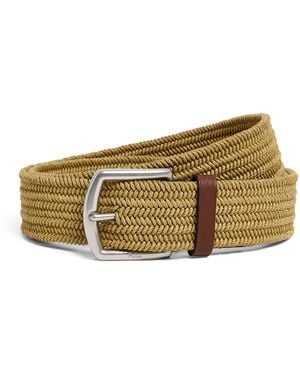 Polo Ralph Lauren Canvas Braided Belt - Metallic