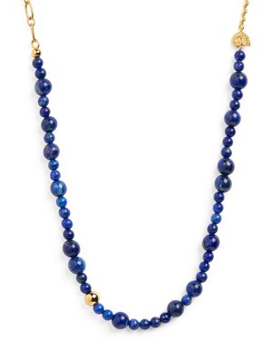 Anni Lu Plated Deep Necklace - Blue
