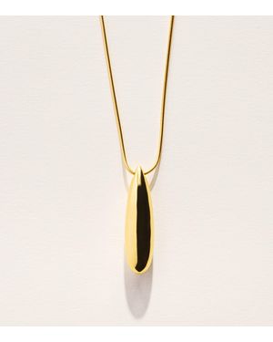 LIE STUDIO Plated Dolly Necklace - Natural