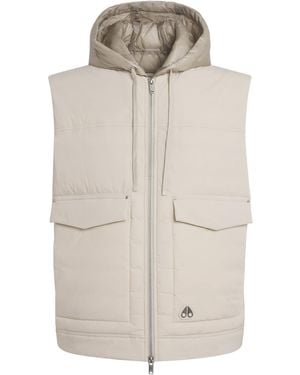 Moose Knuckles Down-Filled Brixton Gilet - White
