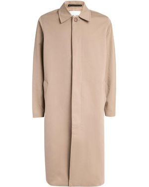 Samsøe & Samsøe Organic Cotton Sawilder Trench Coat - Natural