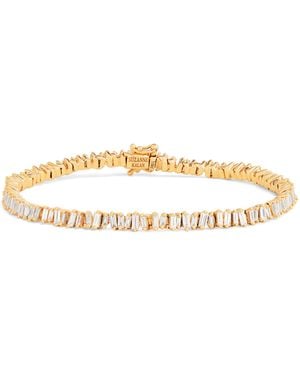 Suzanne Kalan And Diamond Mini Classic Tennis Bracelet - Natural