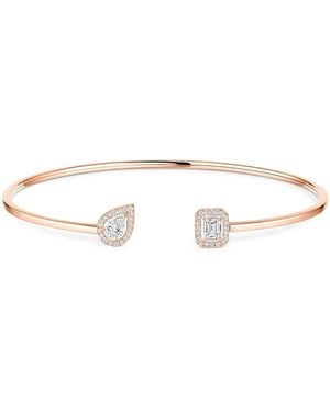 Messika My Twin And Diamond Bangle - Natural
