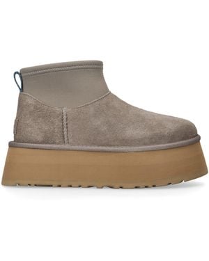 UGG Classic Mini Dipper Platform Boots 50 - Brown